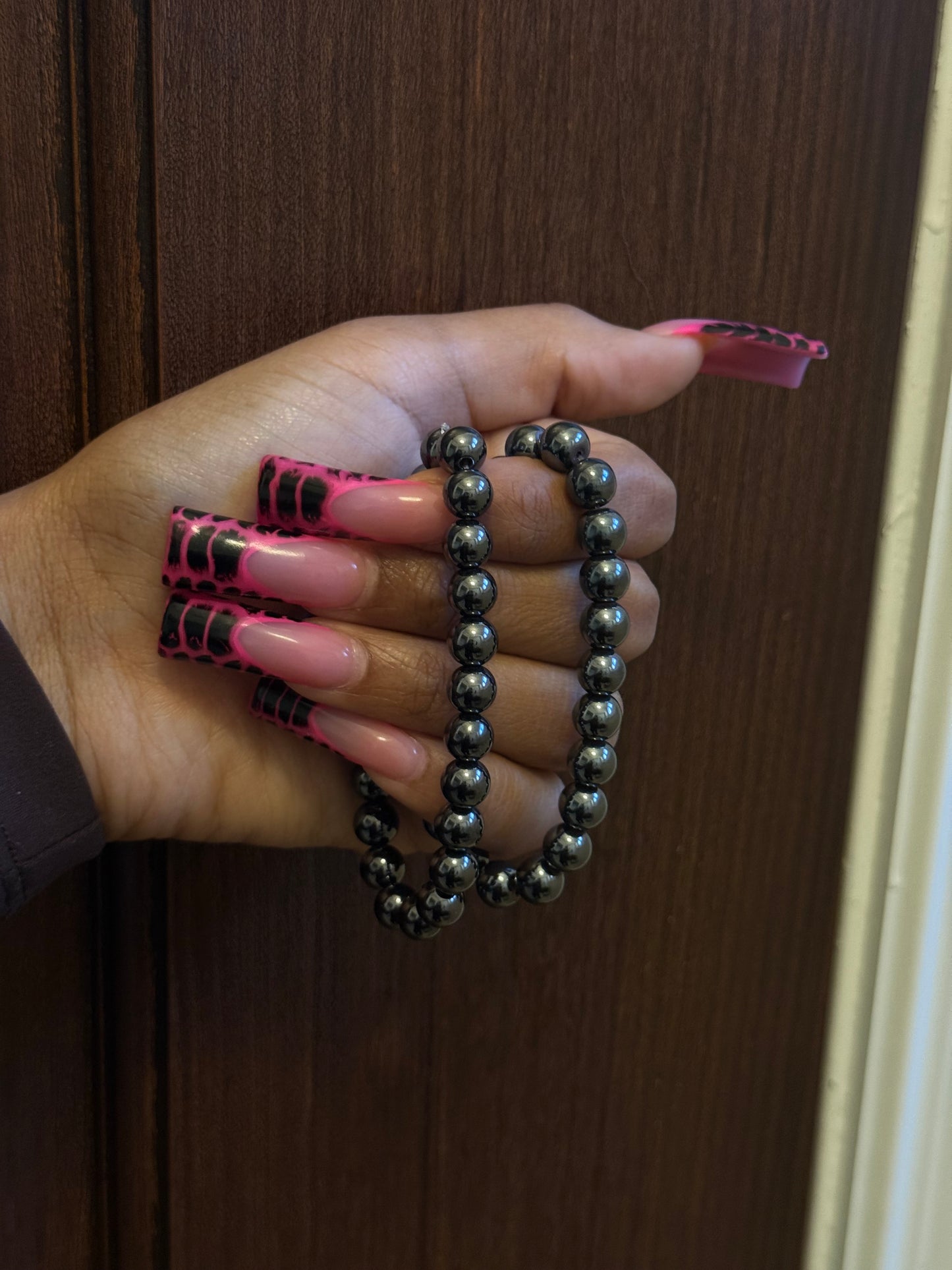 Metallic Bead Bracelet