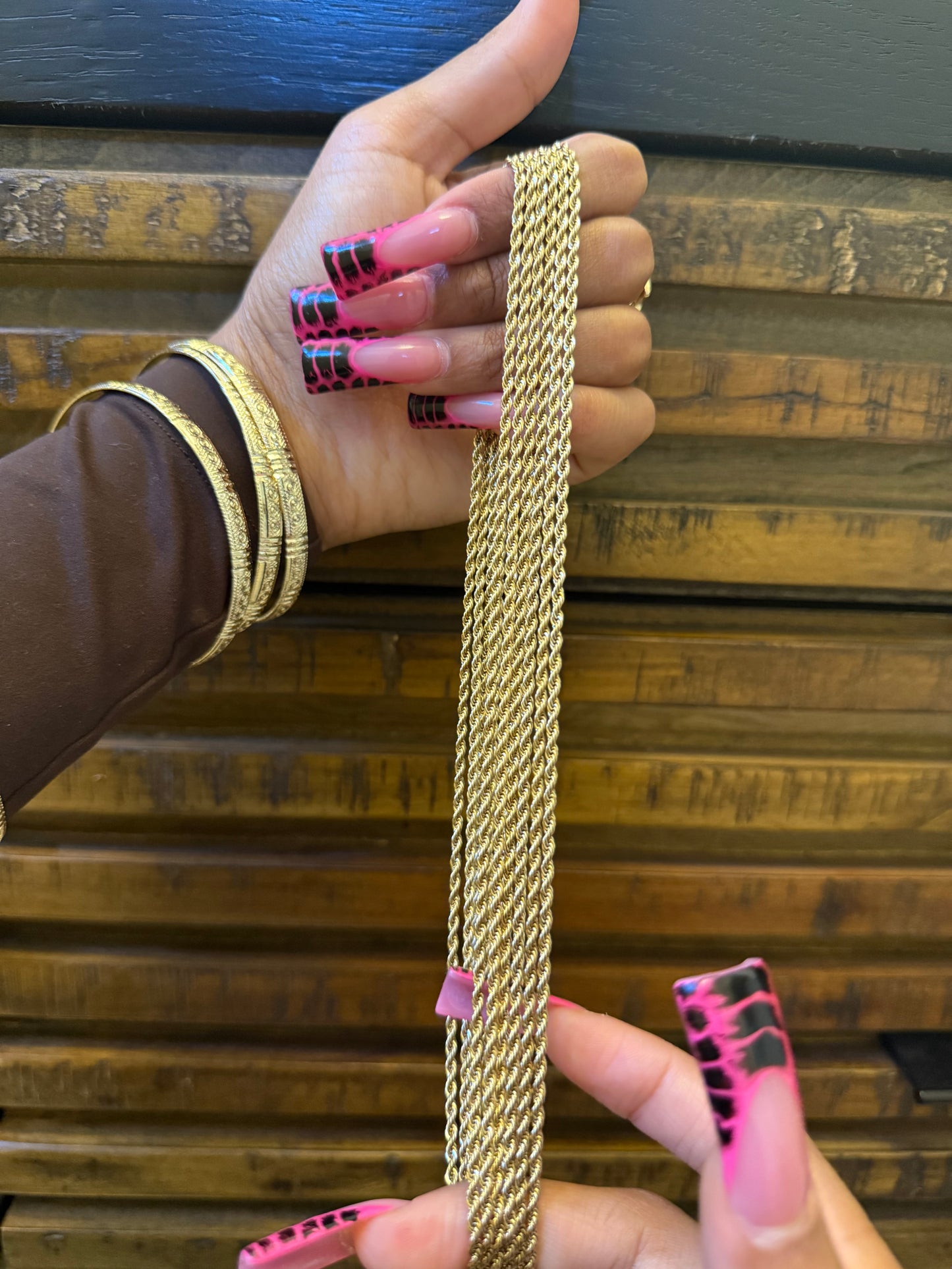 Plain Gold Rope Chain