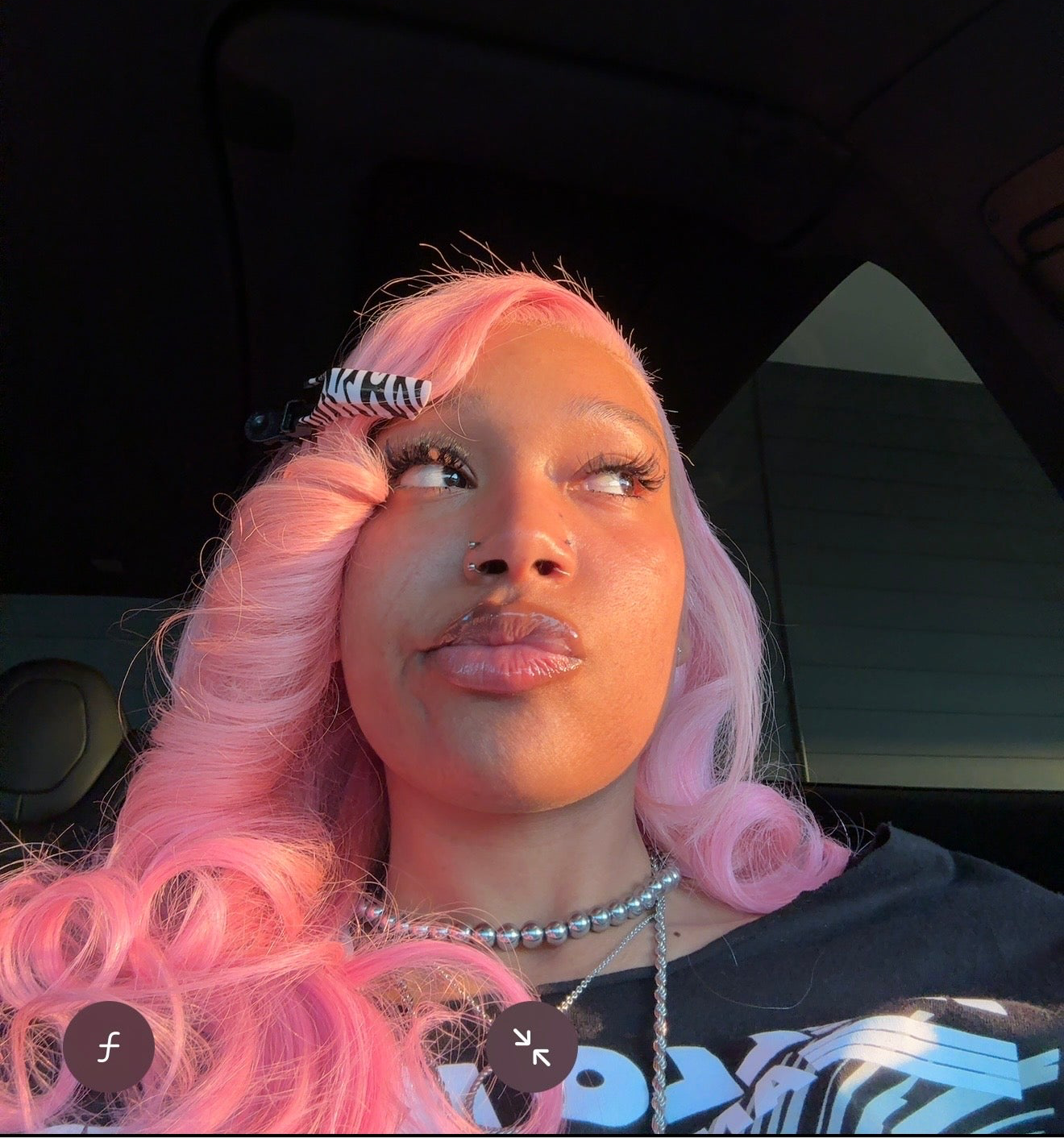 Silver Beaded Choker