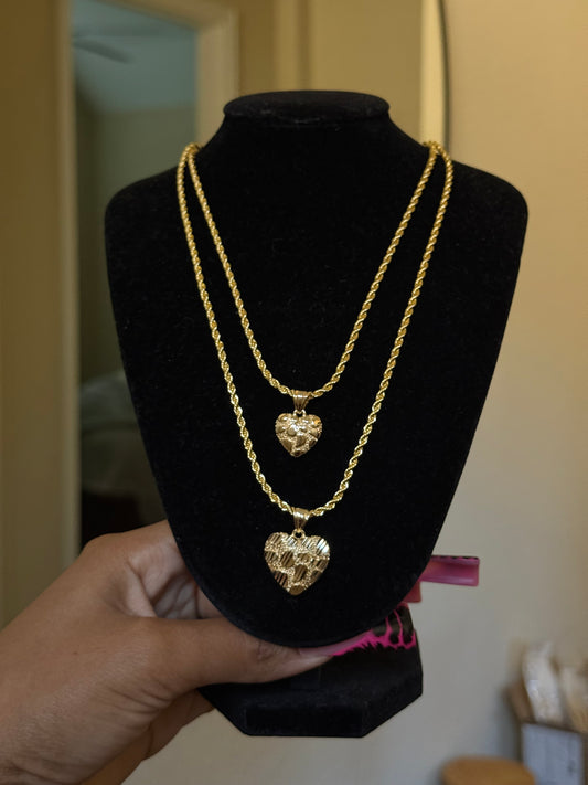 Heart Gold Necklace