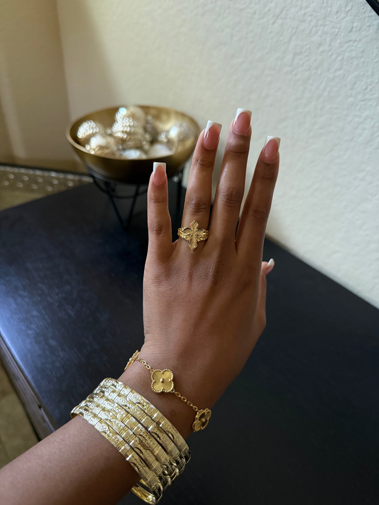 gold cross