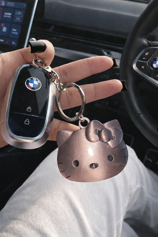 Hk Face Keychain